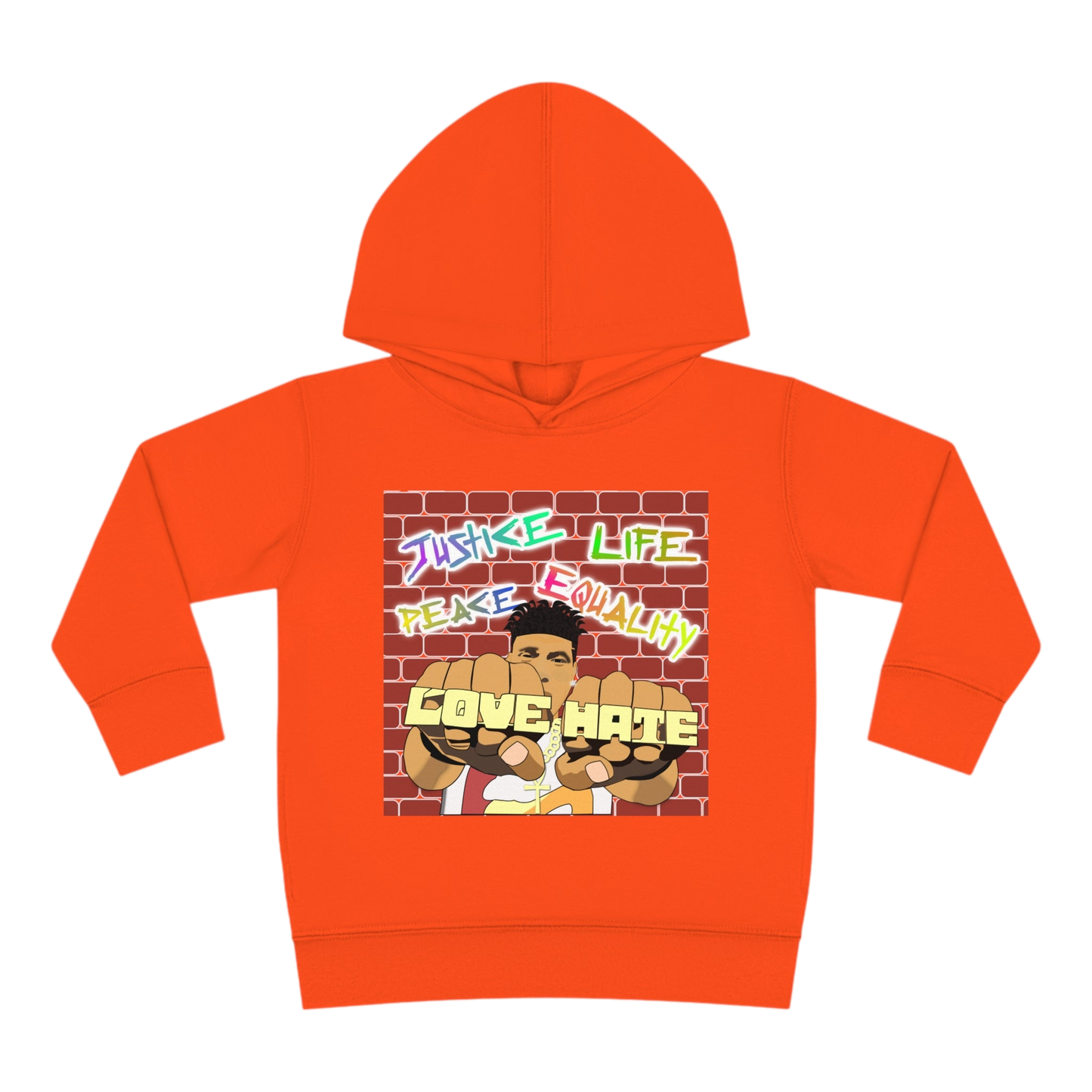 "Love The Hate" Toddler Hoodie