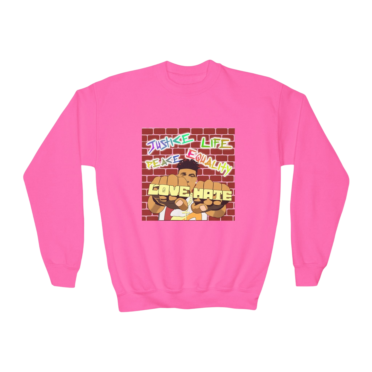 "Love The Hate" Youth Sweatshirt
