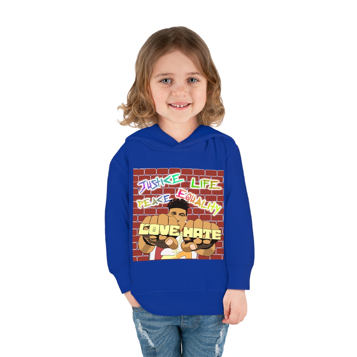 "Love The Hate" Toddler Hoodie