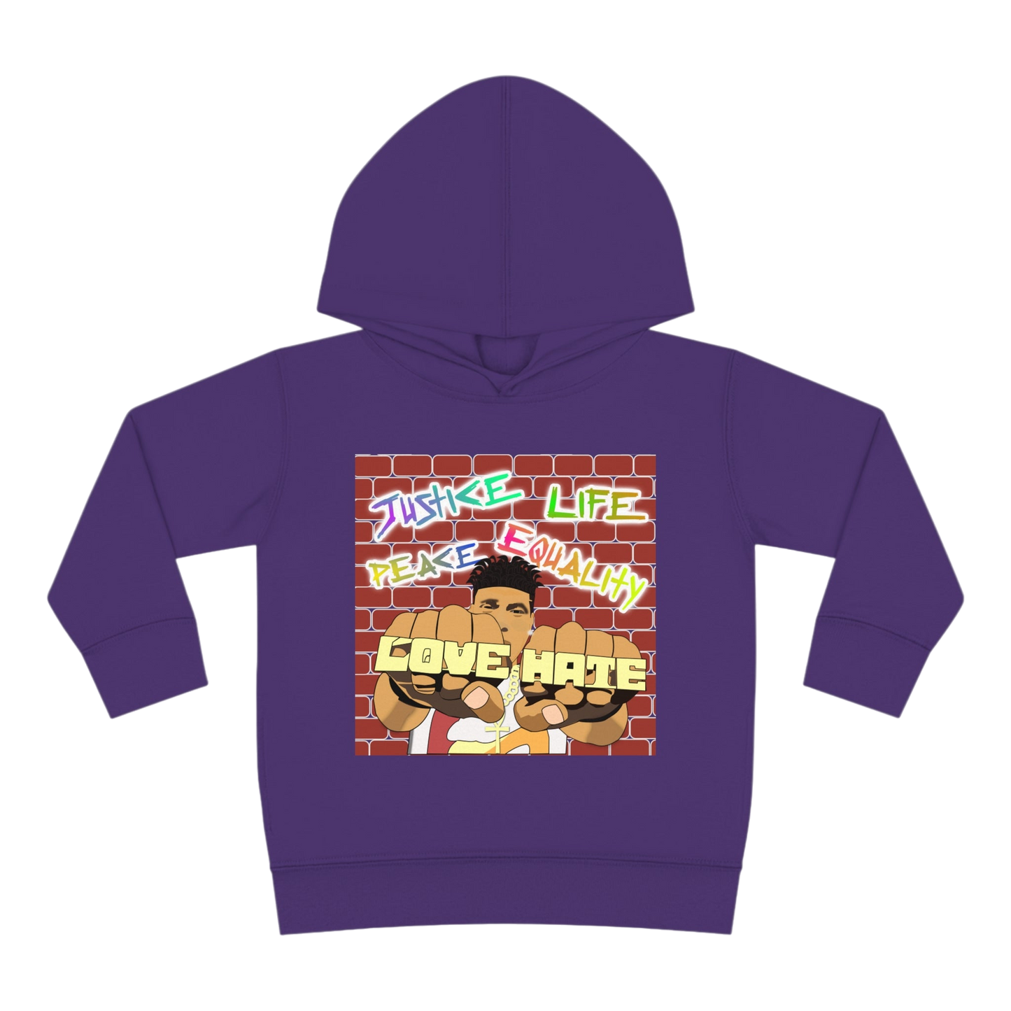 "Love The Hate" Toddler Hoodie