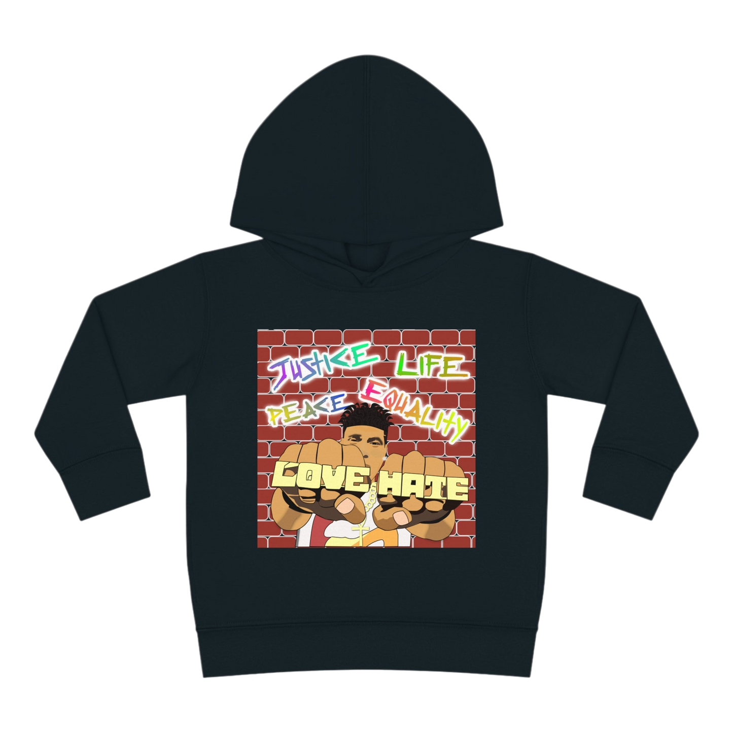 "Love The Hate" Toddler Hoodie