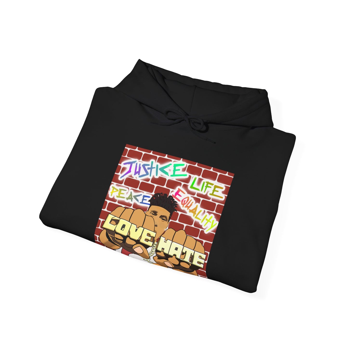 "Love the Hate" Hooded Sweatshirt