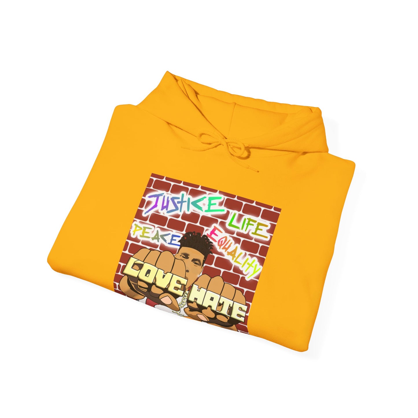 "Love the Hate" Hooded Sweatshirt