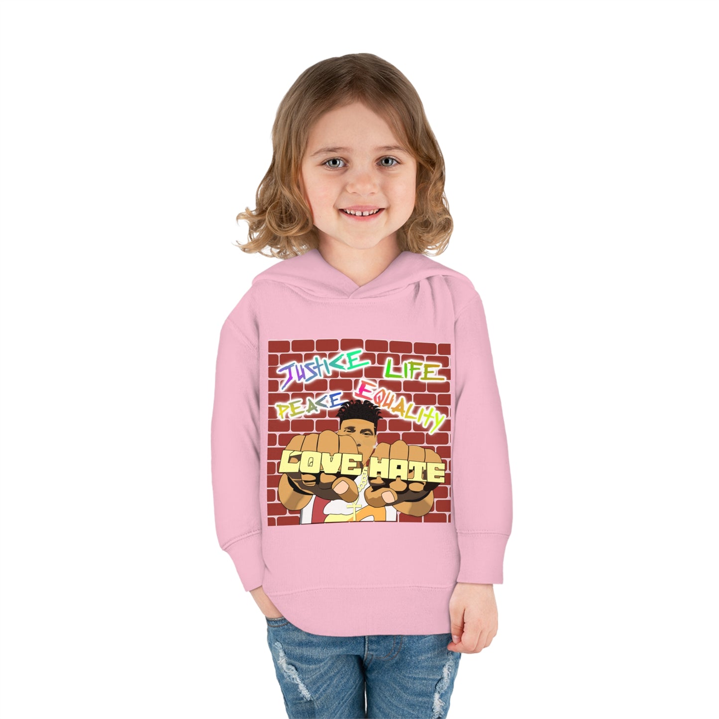 "Love The Hate" Toddler Hoodie
