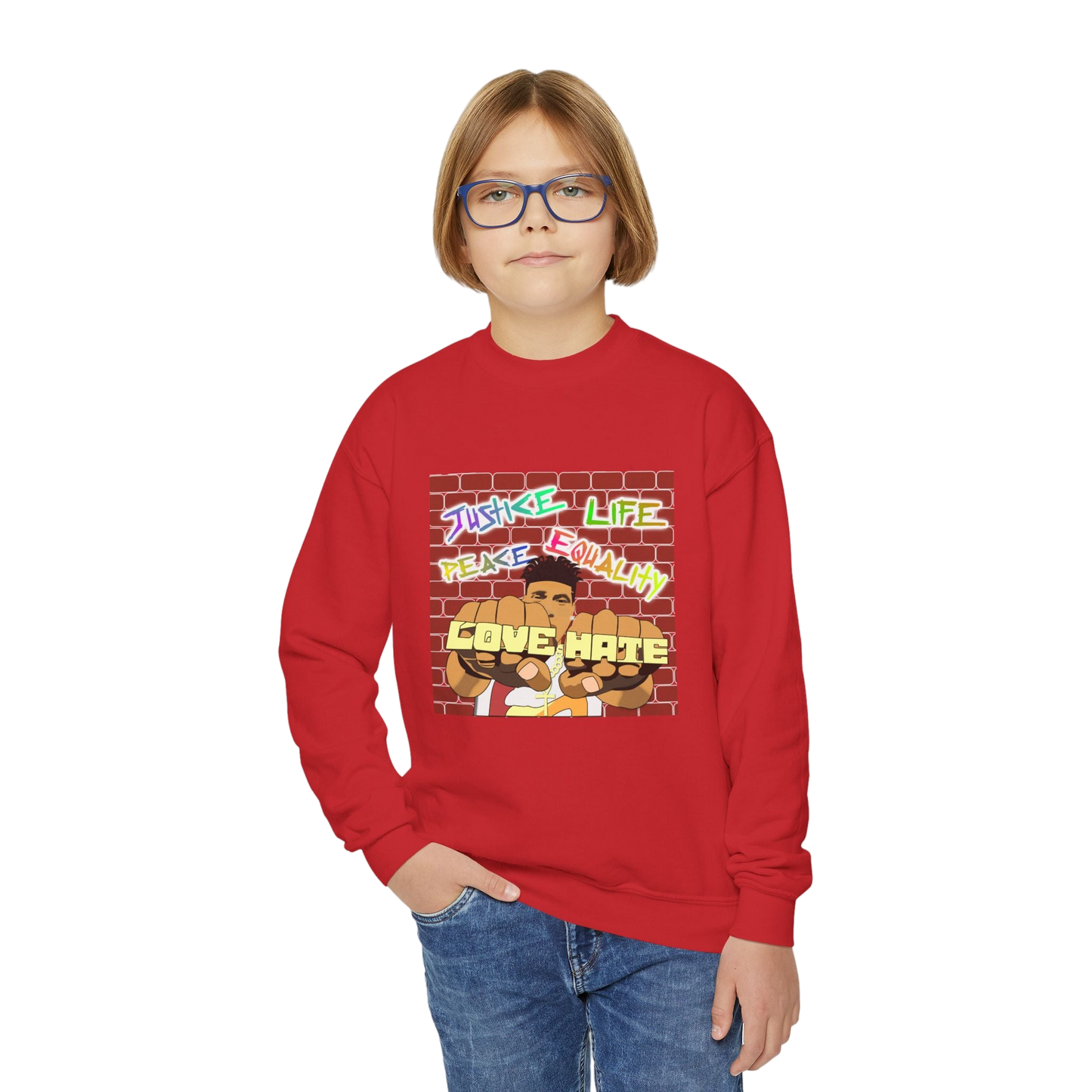 "Love The Hate" Youth Sweatshirt