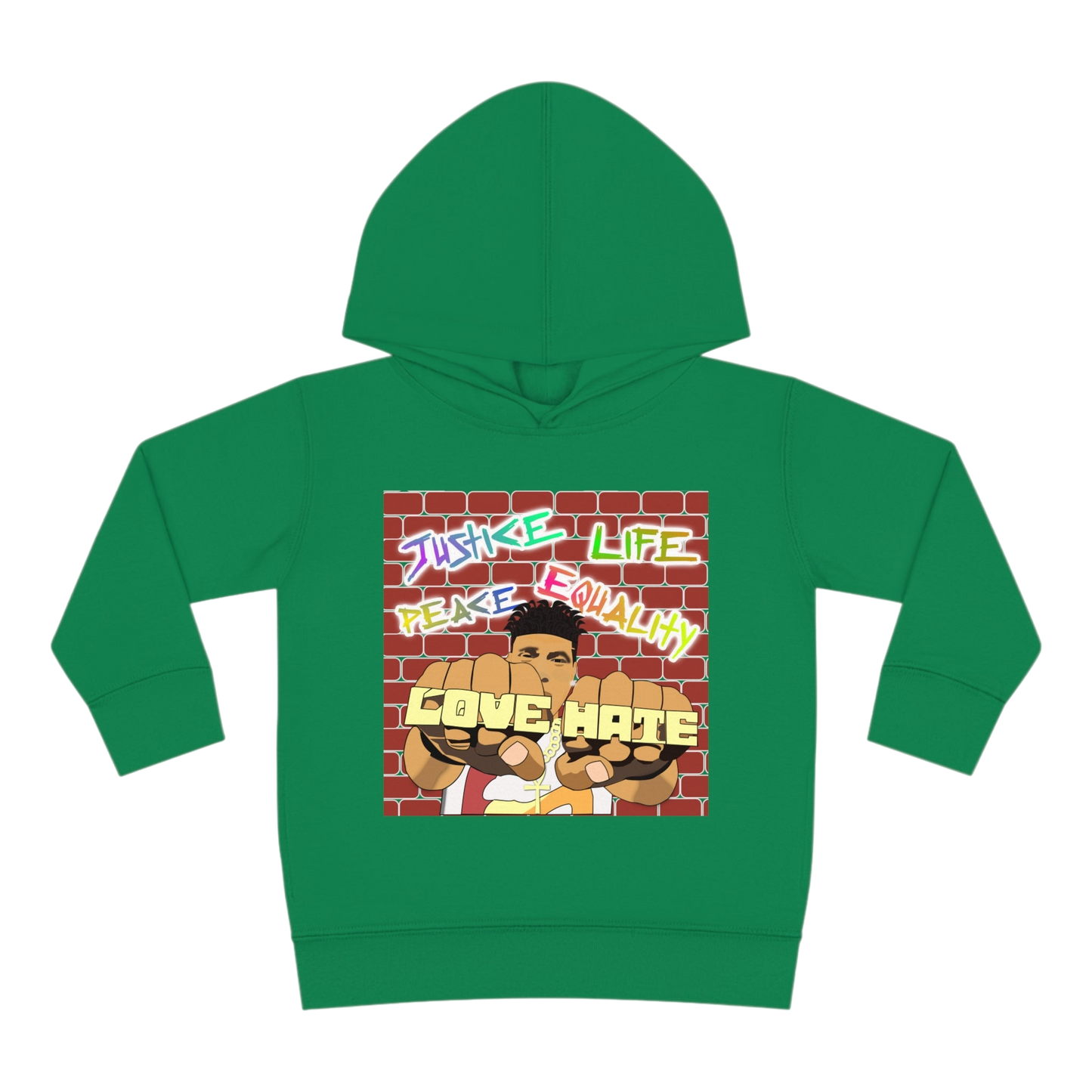 "Love The Hate" Toddler Hoodie