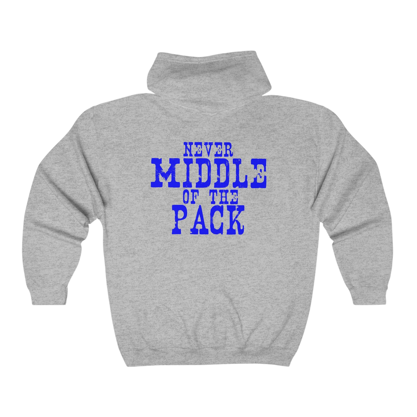 Middle State Full Zip Hooded Sweatshirt