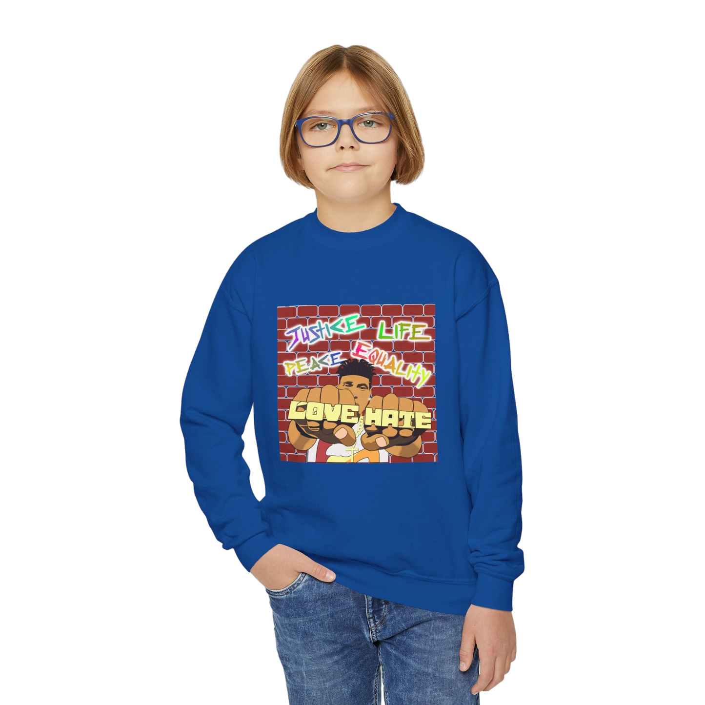 "Love The Hate" Youth Sweatshirt