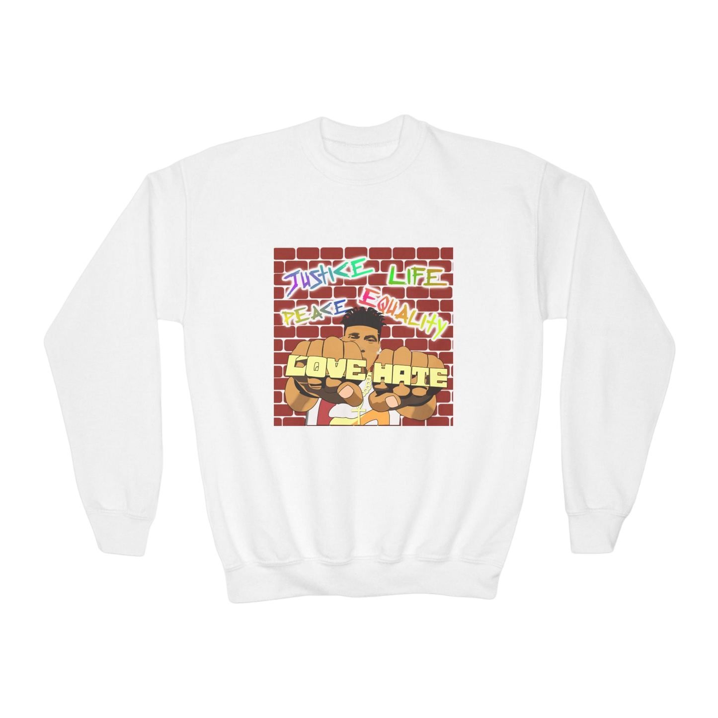 "Love The Hate" Youth Sweatshirt