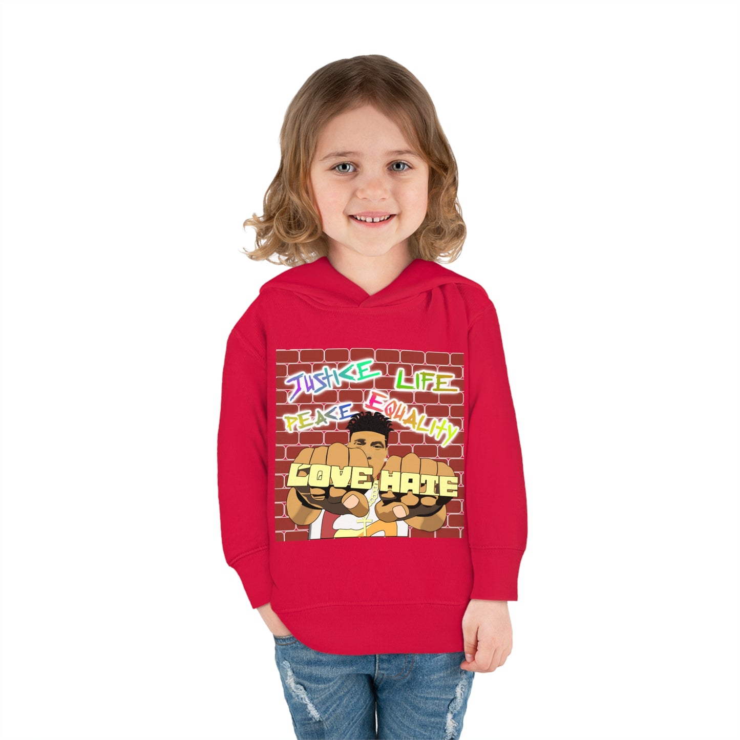 "Love The Hate" Toddler Hoodie