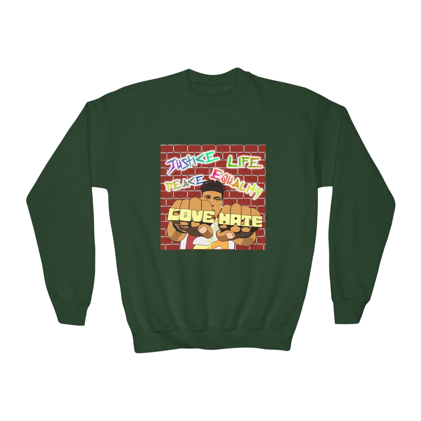 "Love The Hate" Youth Sweatshirt
