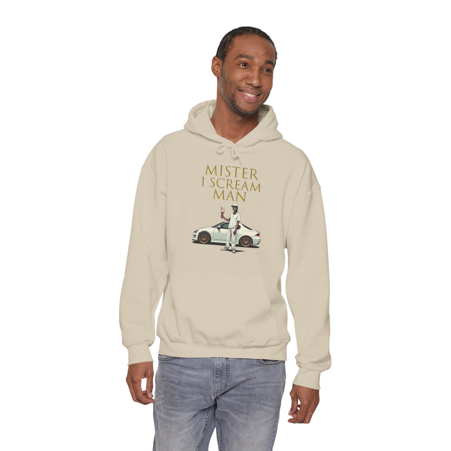 Mister I Scream Heavy Blend Hoodie-Unisex Apparel