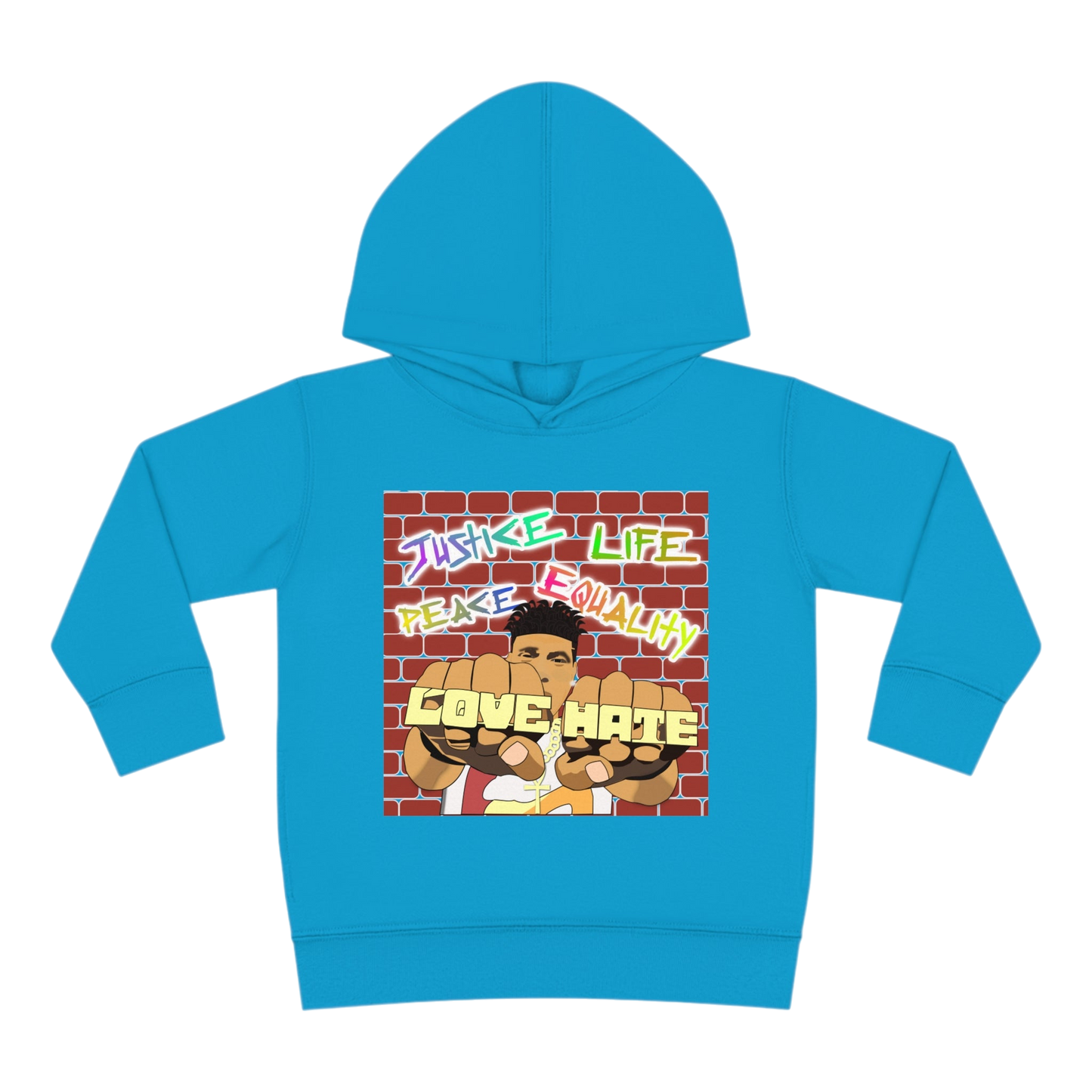 "Love The Hate" Toddler Hoodie