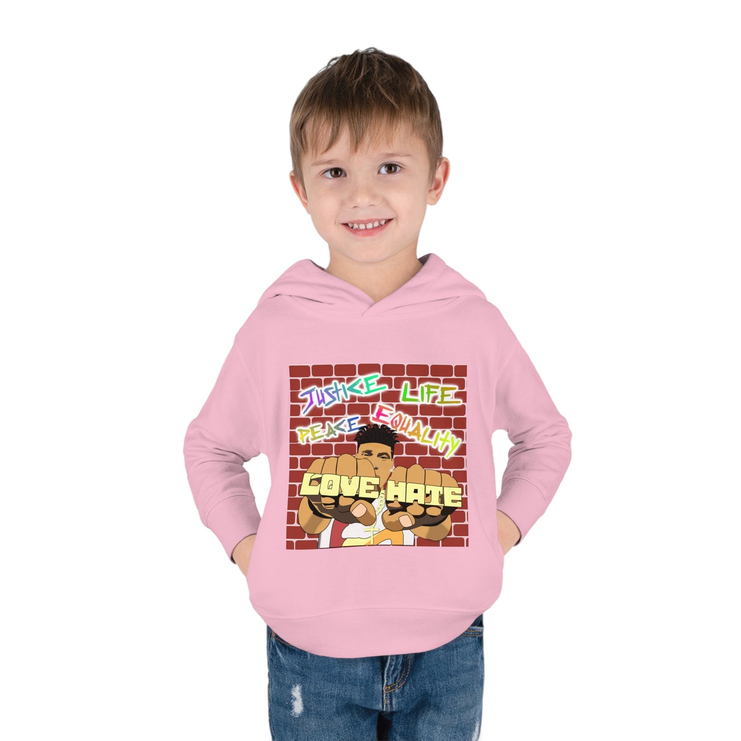 "Love The Hate" Toddler Hoodie