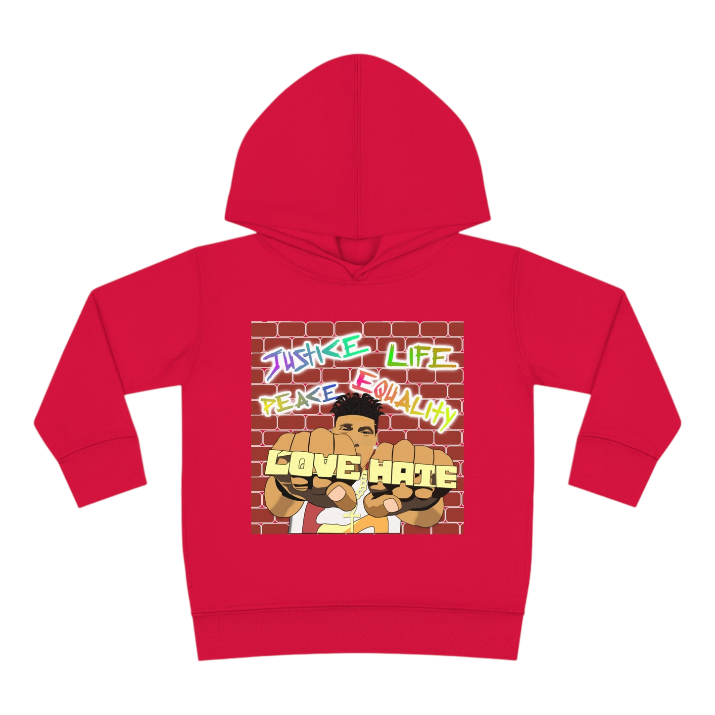 "Love The Hate" Toddler Hoodie