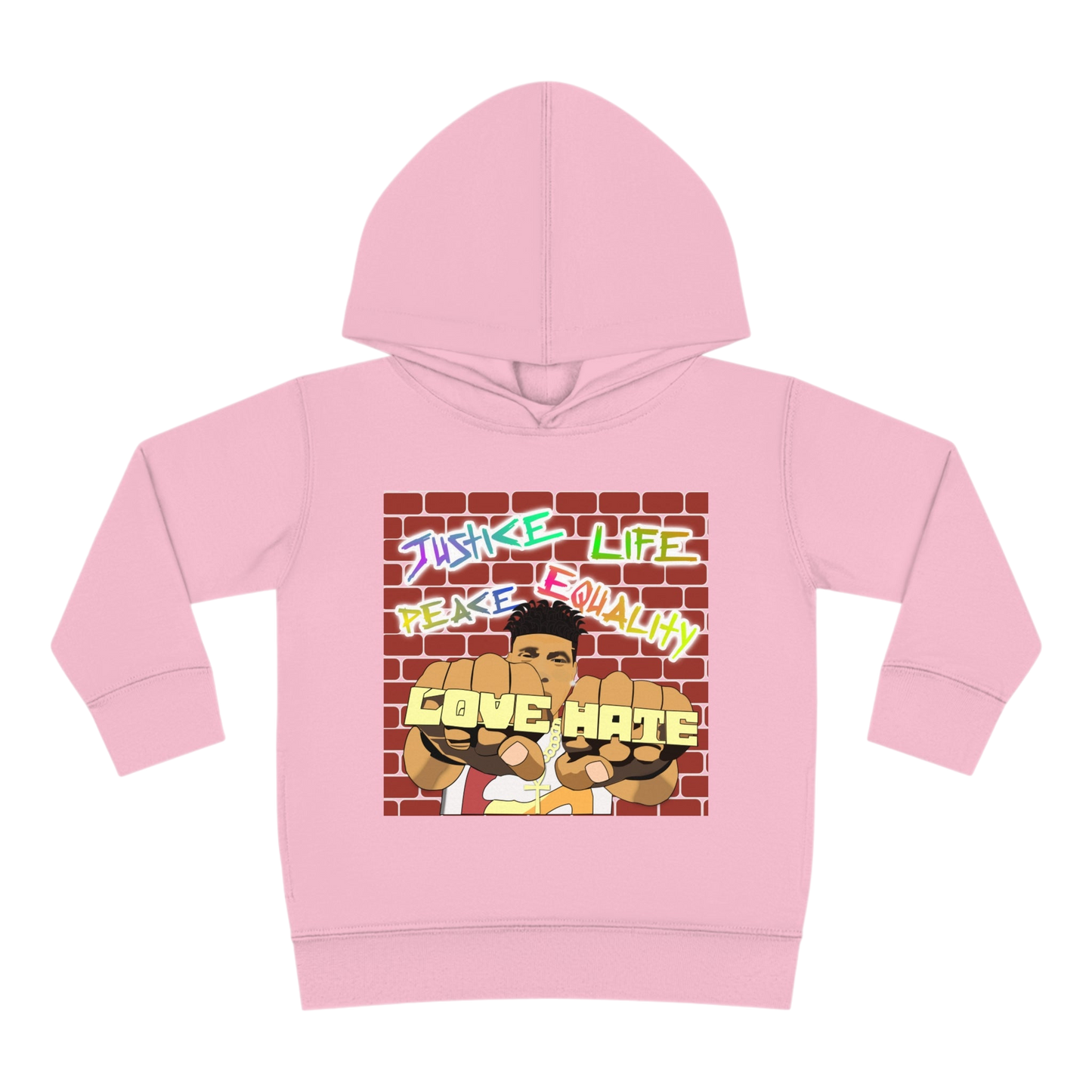 "Love The Hate" Toddler Hoodie