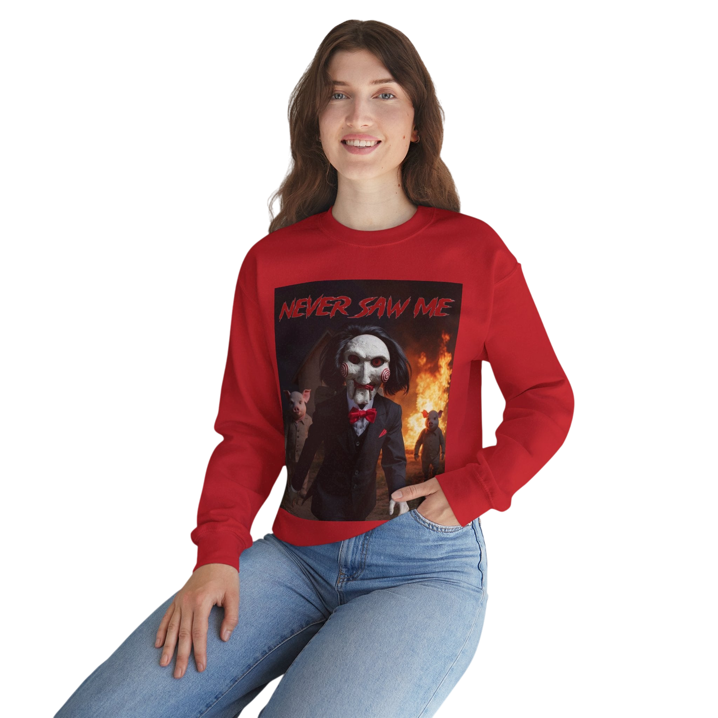 Never Saw Me Sweatshirt
