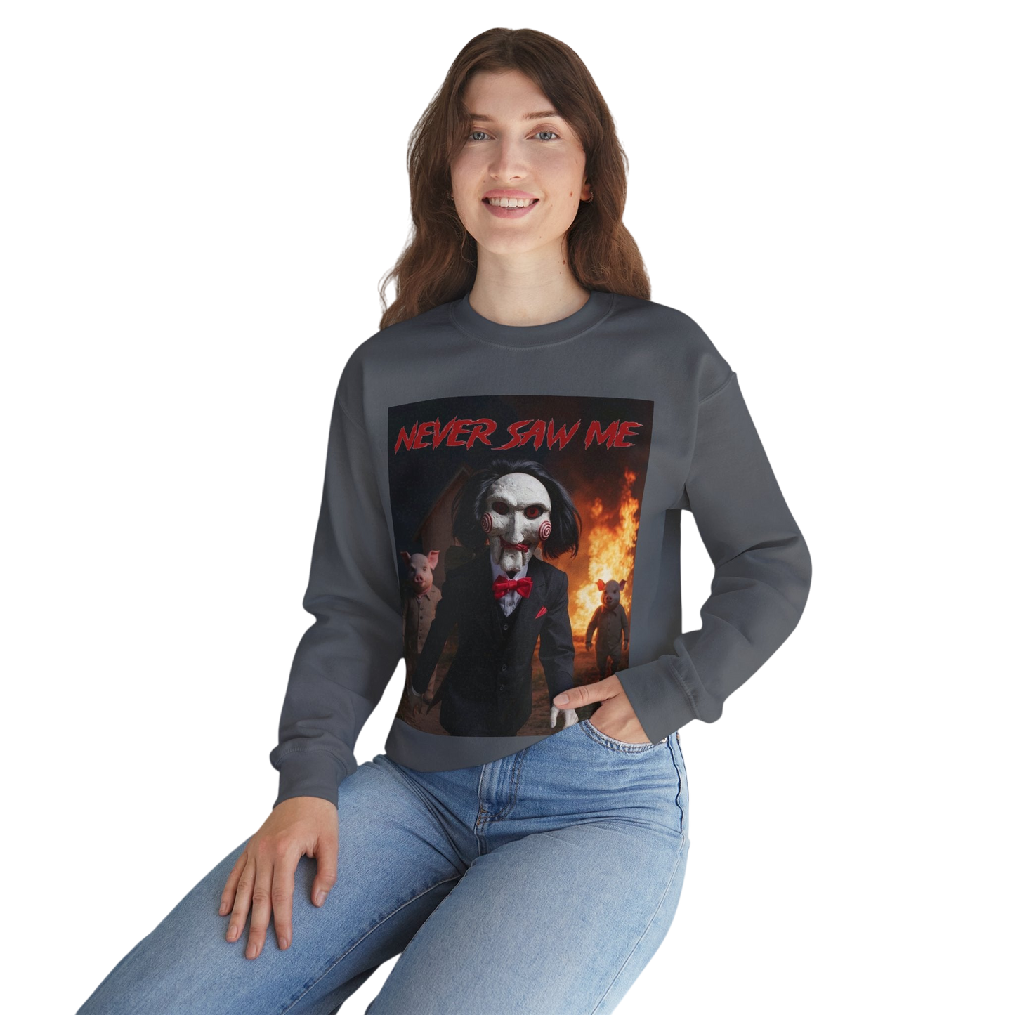 Never Saw Me Sweatshirt