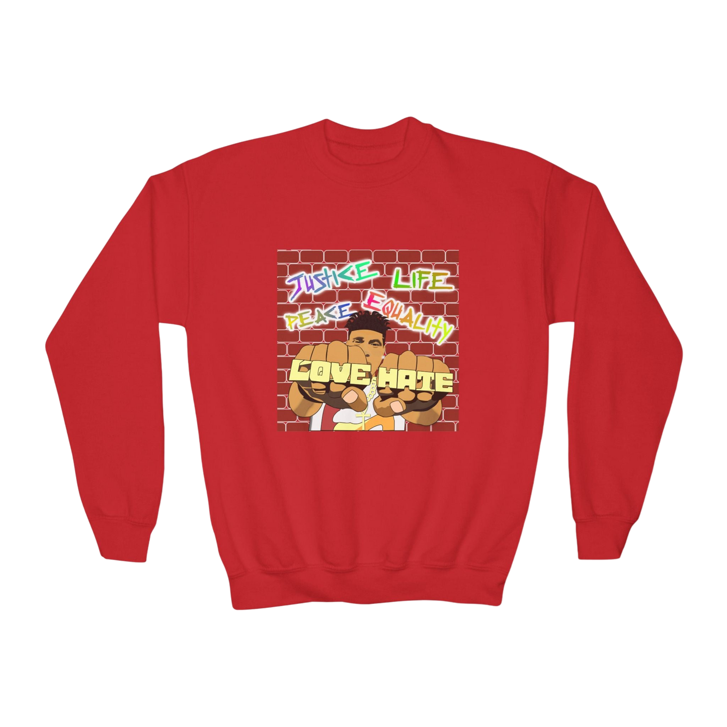 "Love The Hate" Youth Sweatshirt