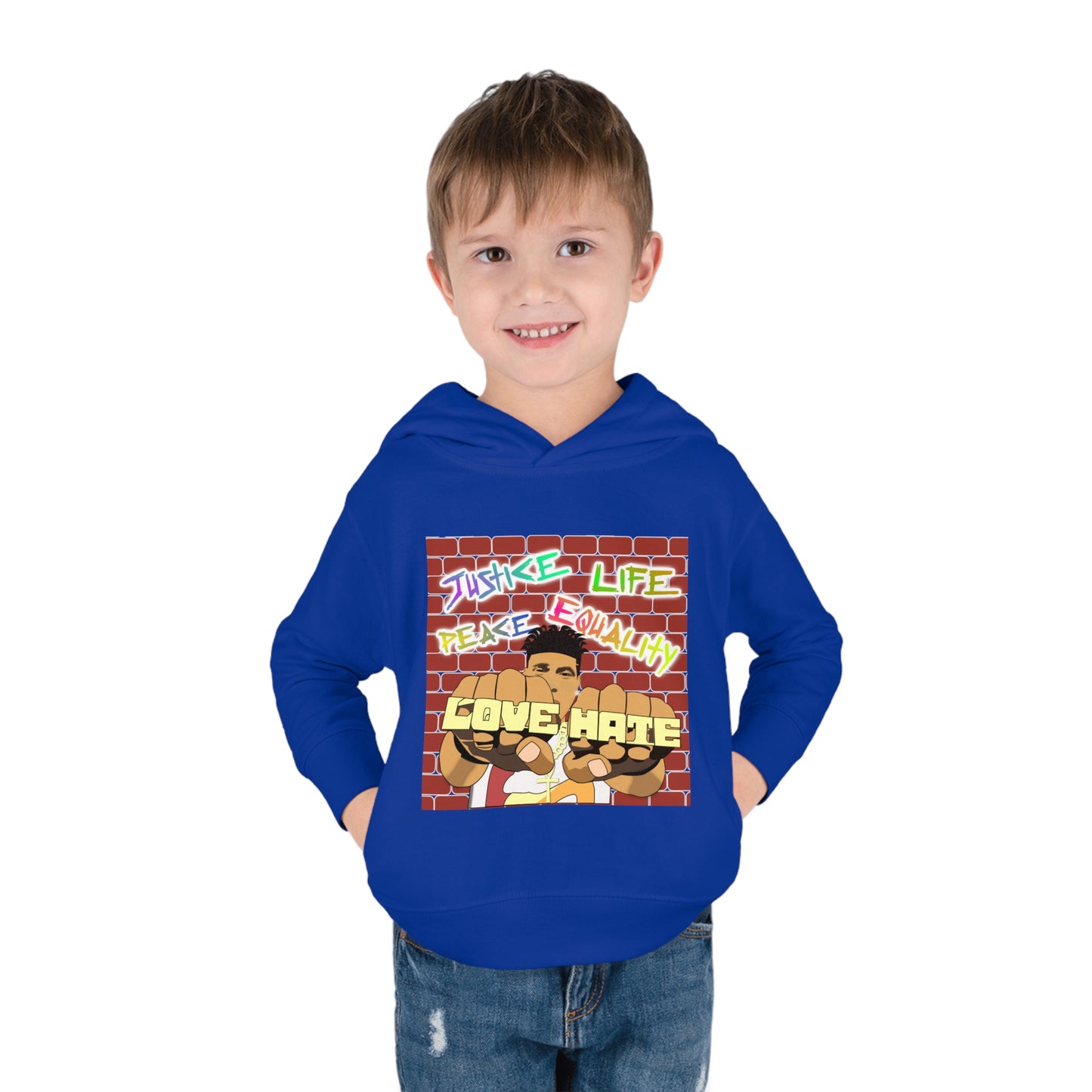 "Love The Hate" Toddler Hoodie