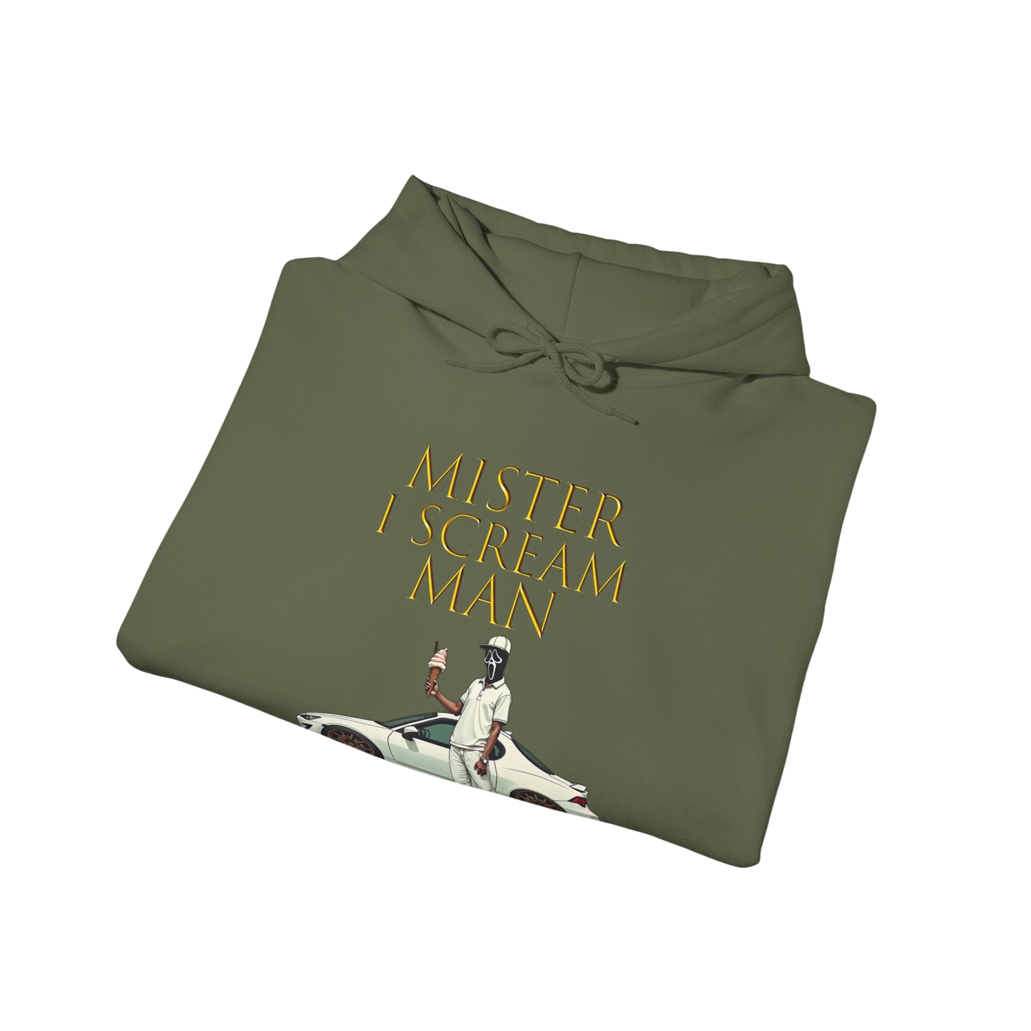 Mister I Scream Heavy Blend Hoodie-Unisex Apparel