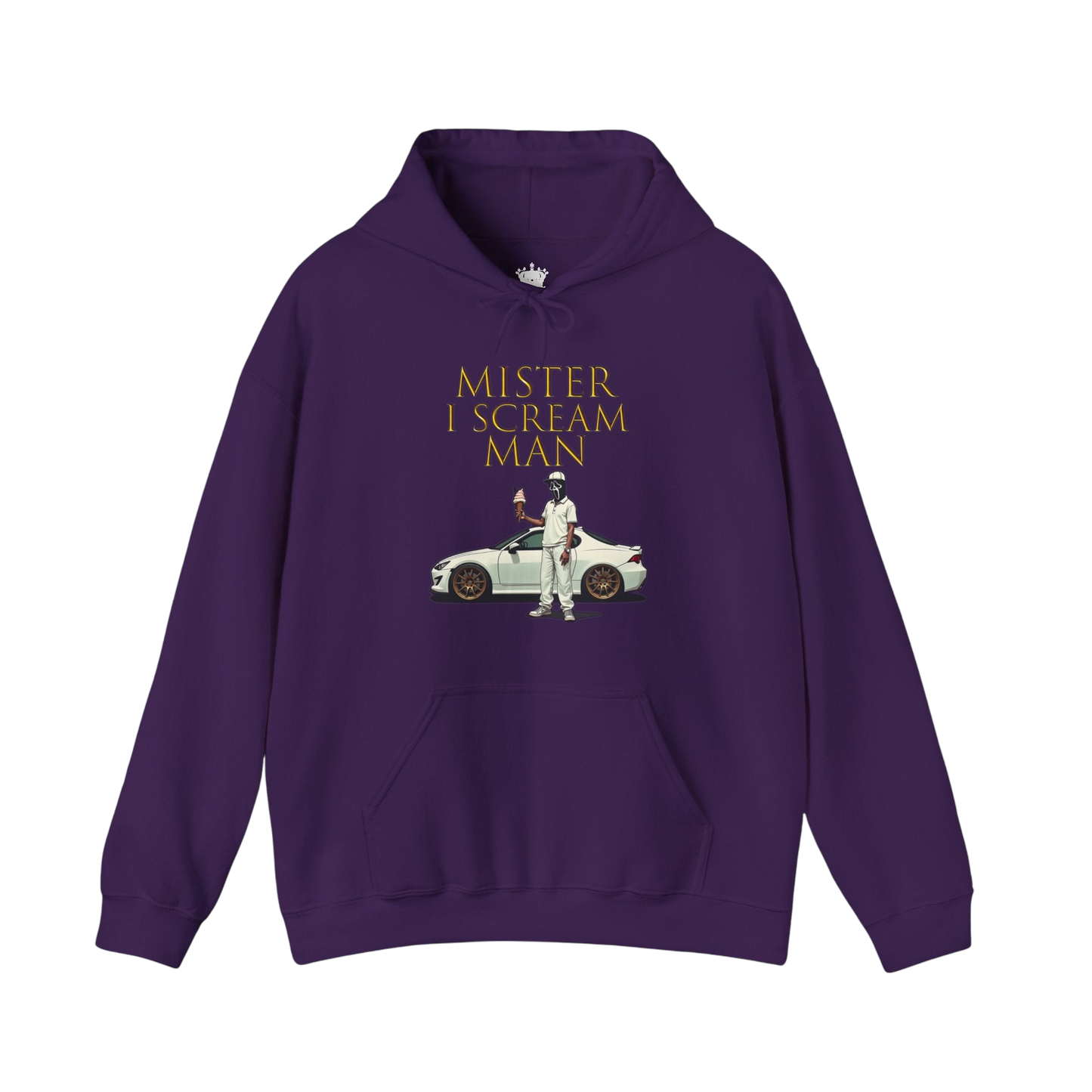 Mister I Scream Heavy Blend Hoodie-Unisex Apparel