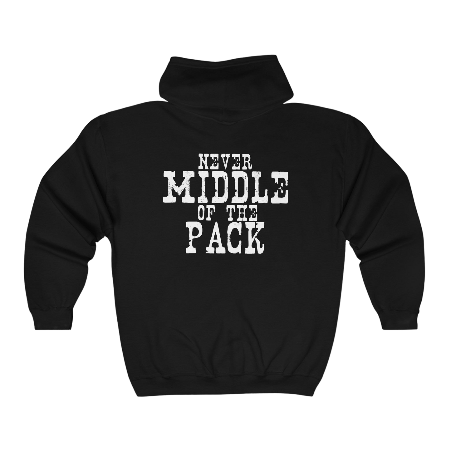 Middle State Full Zip Hooded Sweatshirt