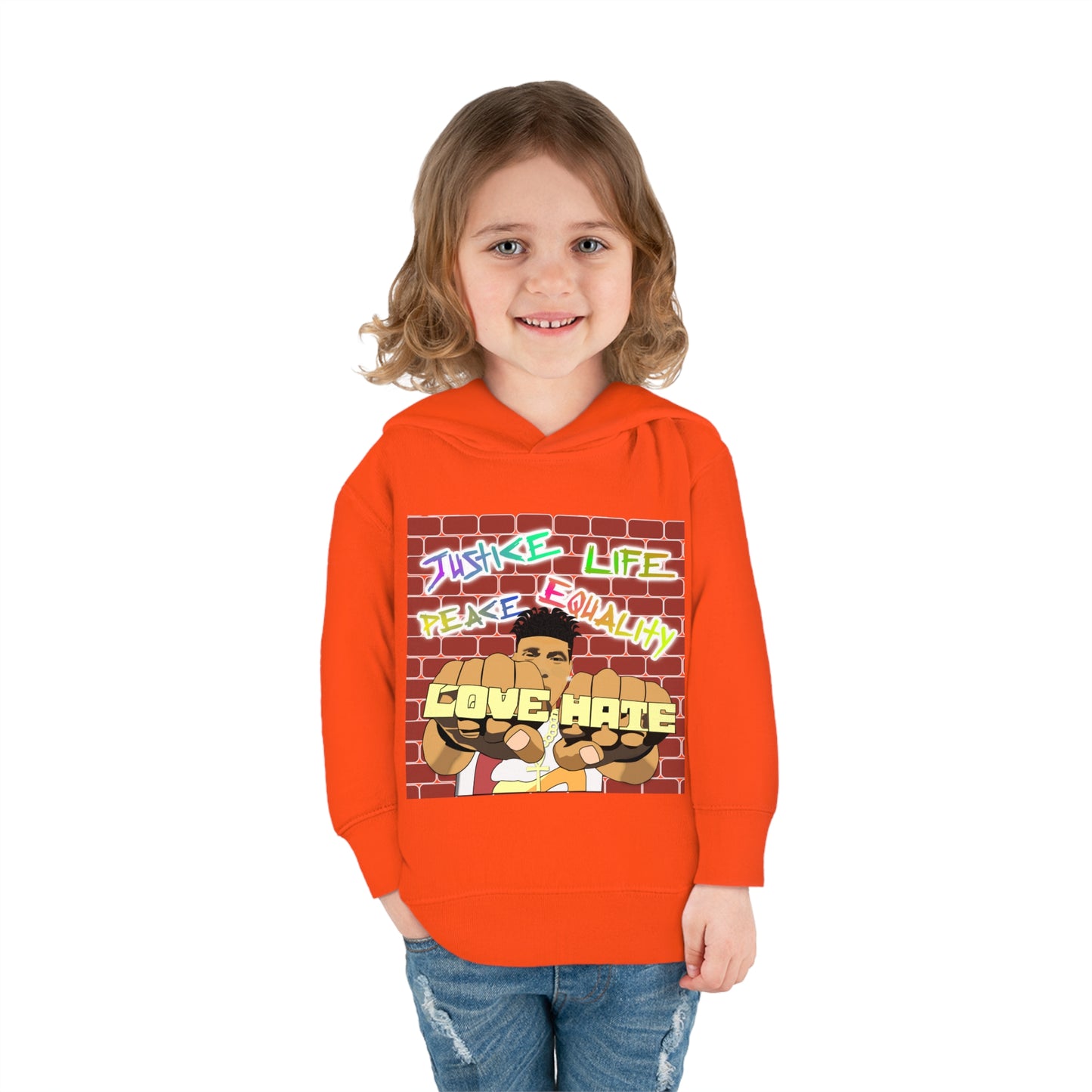 "Love The Hate" Toddler Hoodie