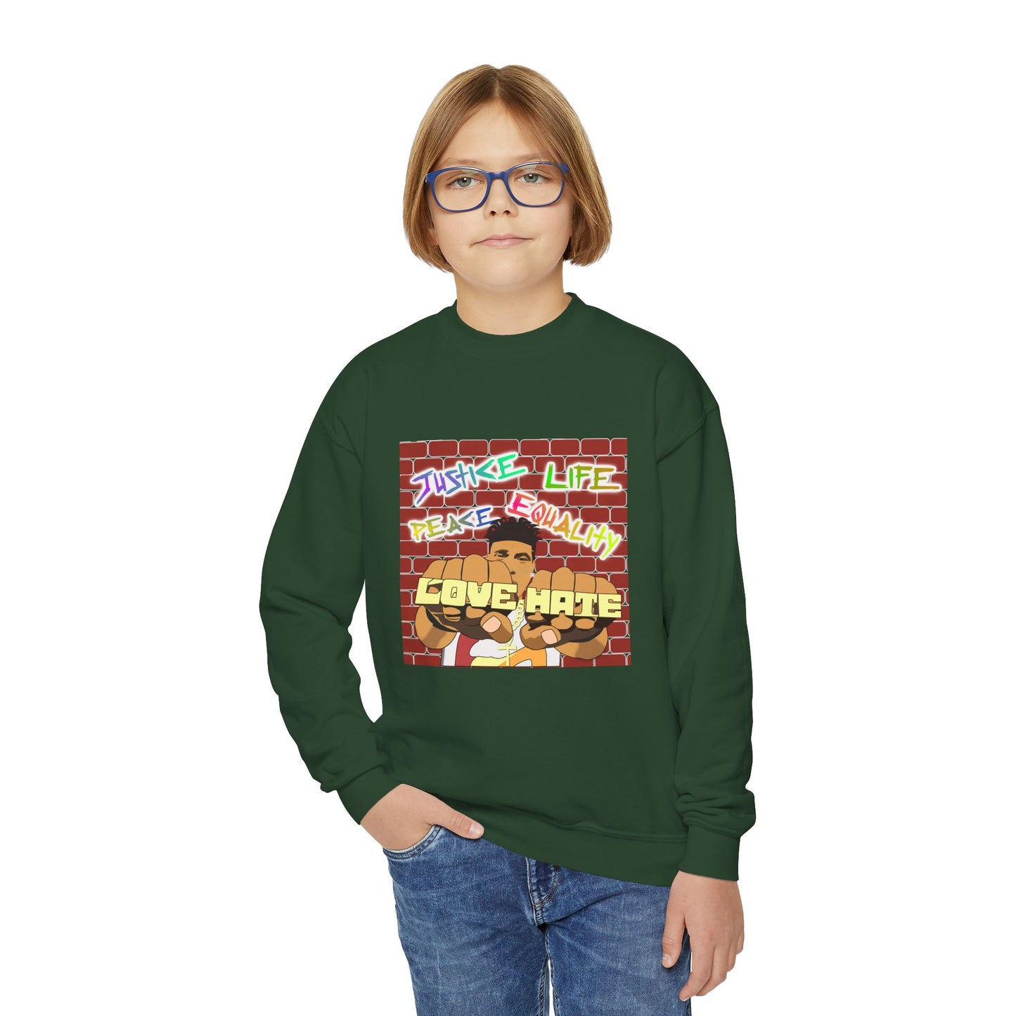 "Love The Hate" Youth Sweatshirt