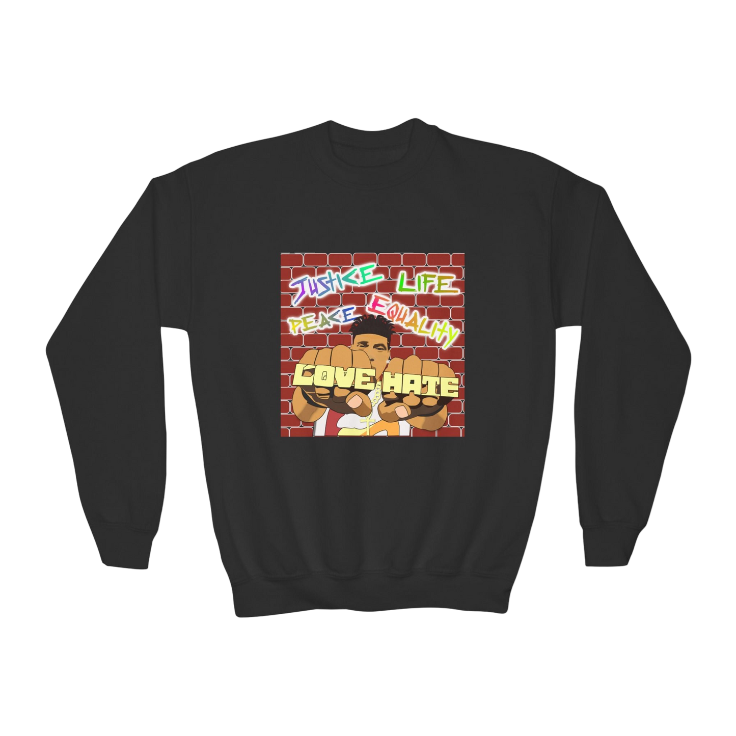 "Love The Hate" Youth Sweatshirt