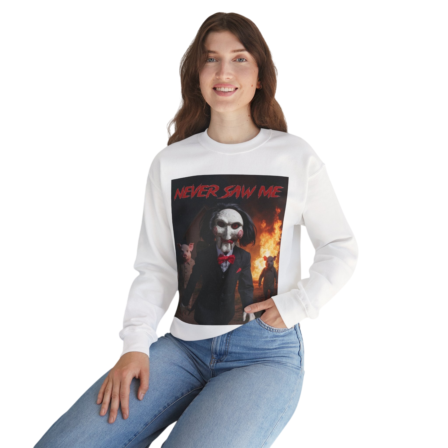 Never Saw Me Sweatshirt