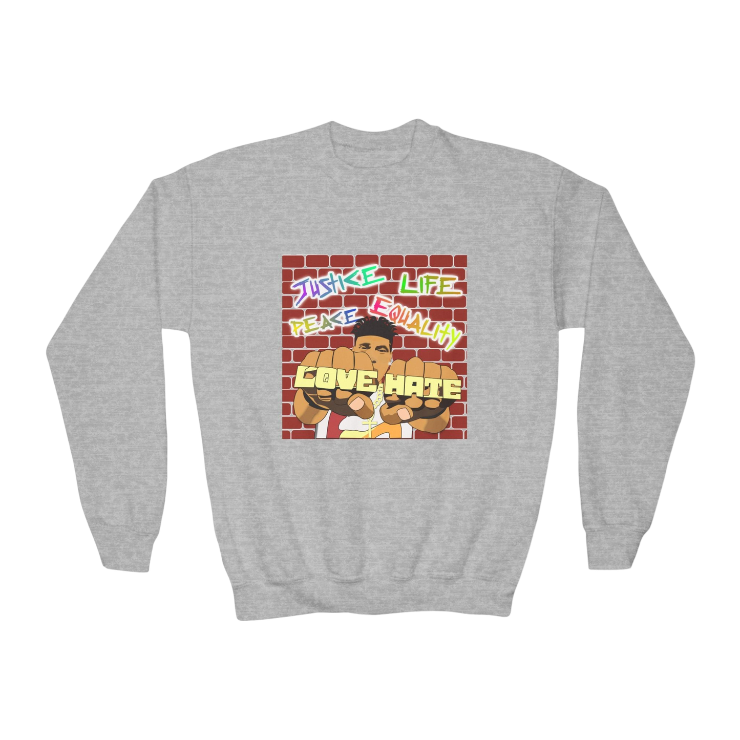 "Love The Hate" Youth Sweatshirt