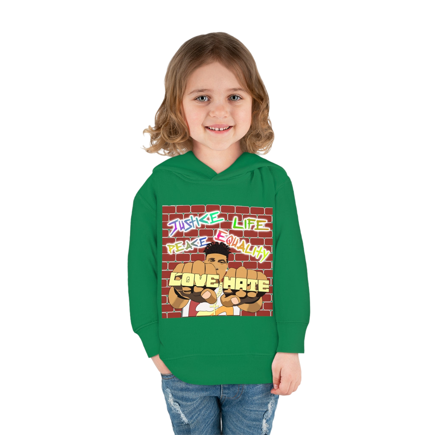 "Love The Hate" Toddler Hoodie