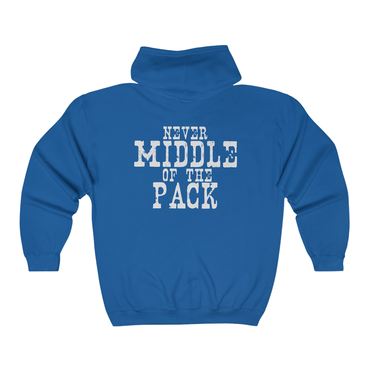 Middle State Full Zip Hooded Sweatshirt