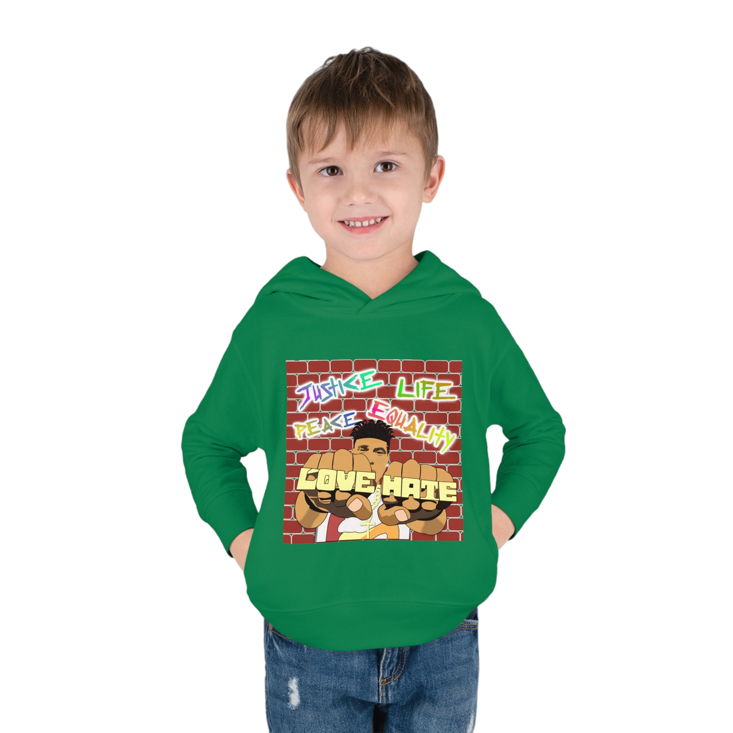 "Love The Hate" Toddler Hoodie