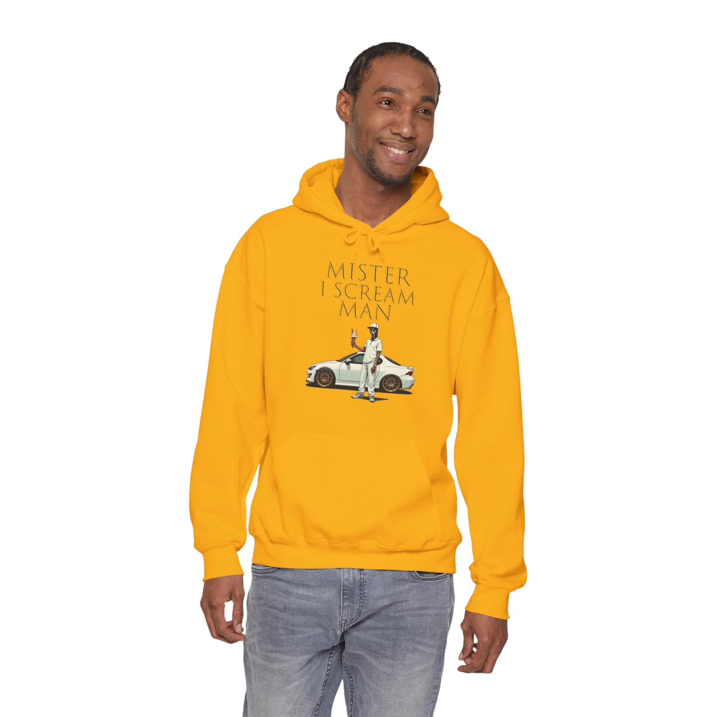 Mister I Scream Heavy Blend Hoodie-Unisex Apparel