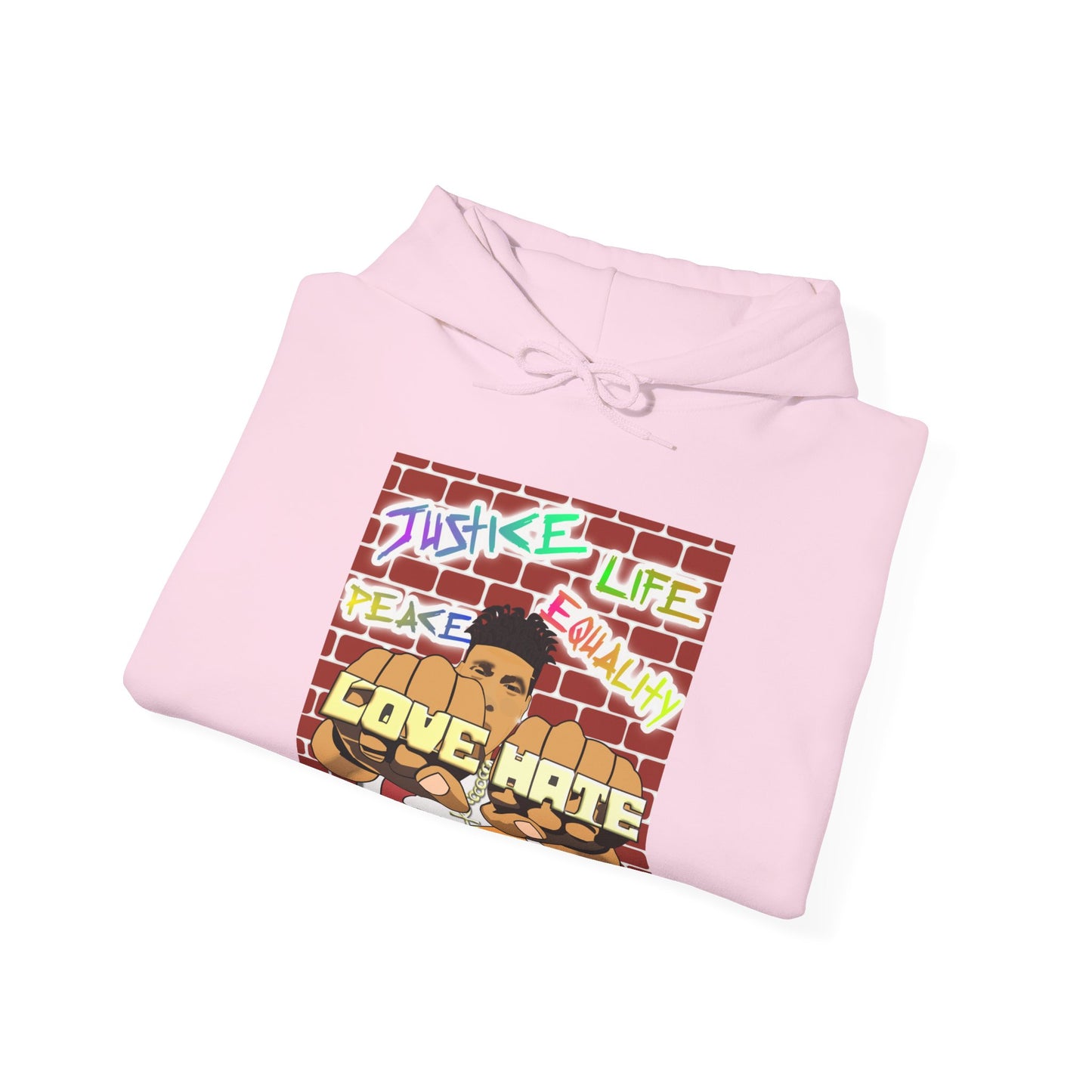 "Love the Hate" Hooded Sweatshirt
