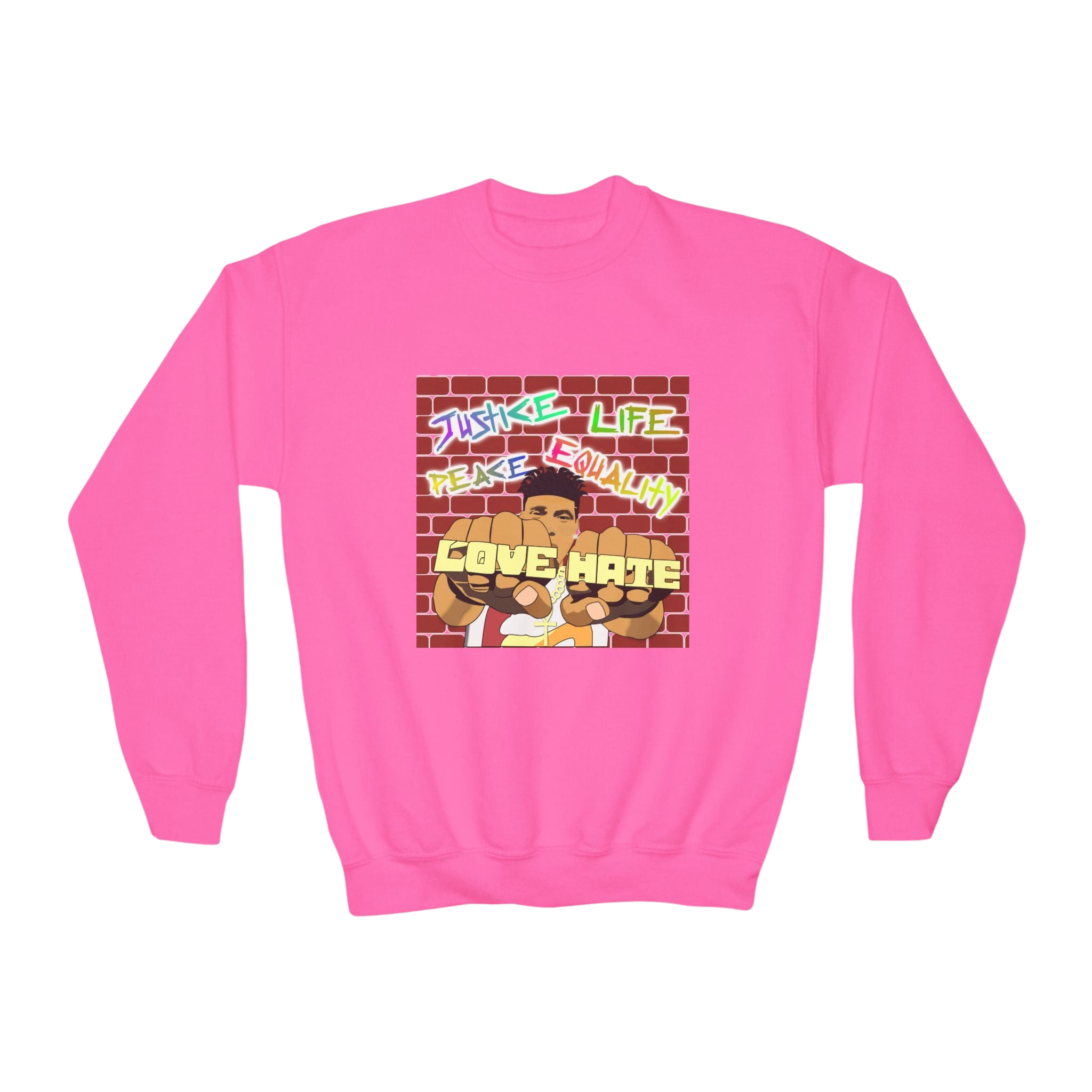 "Love The Hate" Youth Sweatshirt