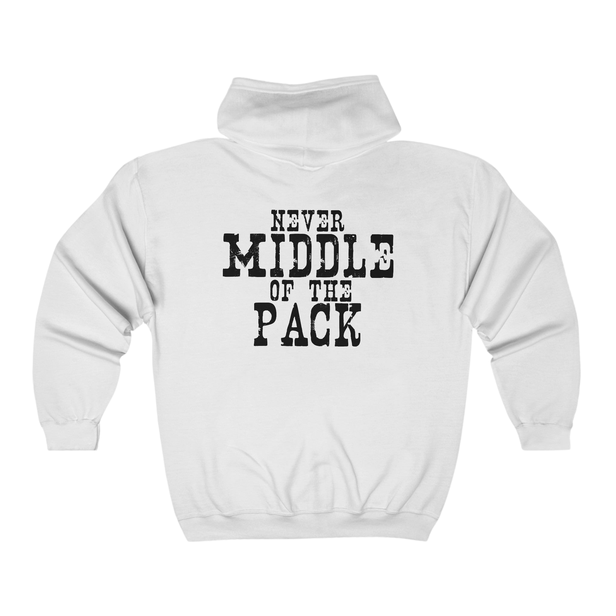 Middle State Full Zip Hooded Sweatshirt