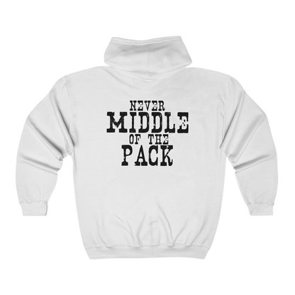 Middle State Full Zip Hooded Sweatshirt