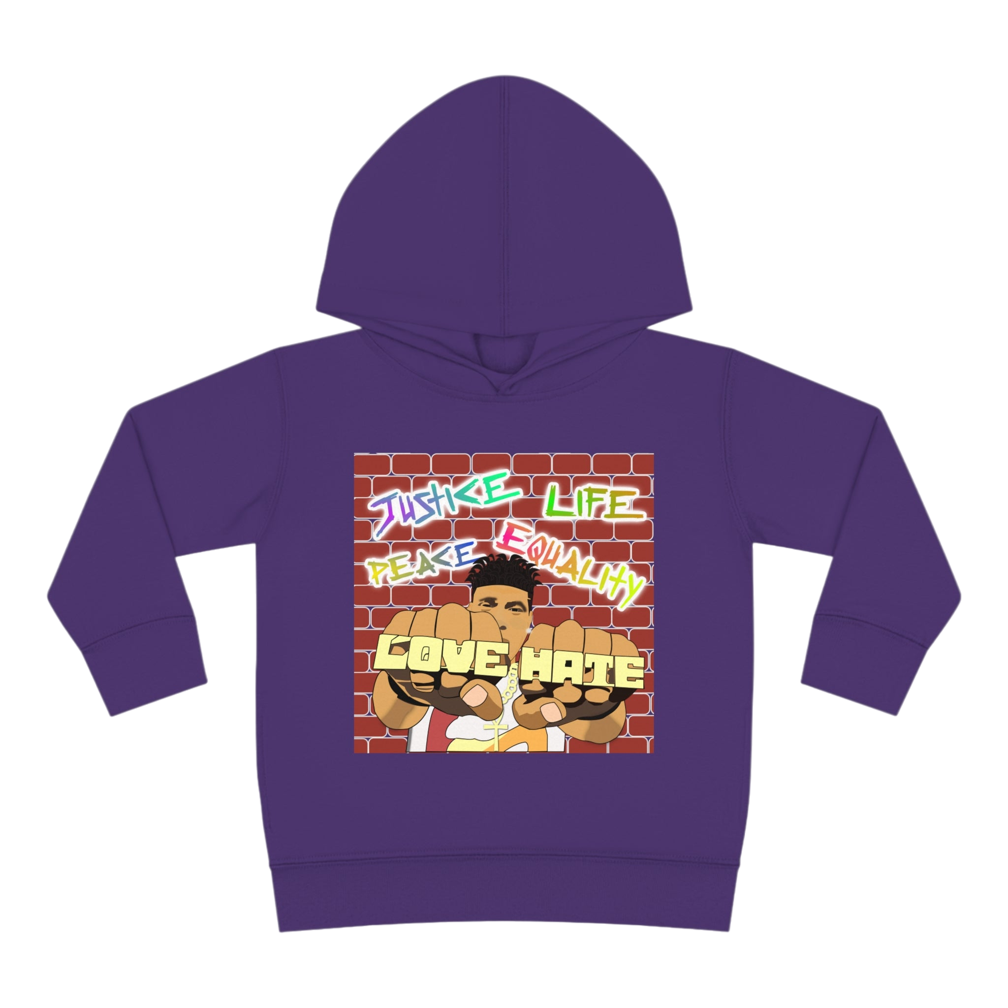 "Love The Hate" Toddler Hoodie