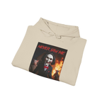 Never Saw Me Hooded Sweatshirt with Horror Design - Unisex Apparel
