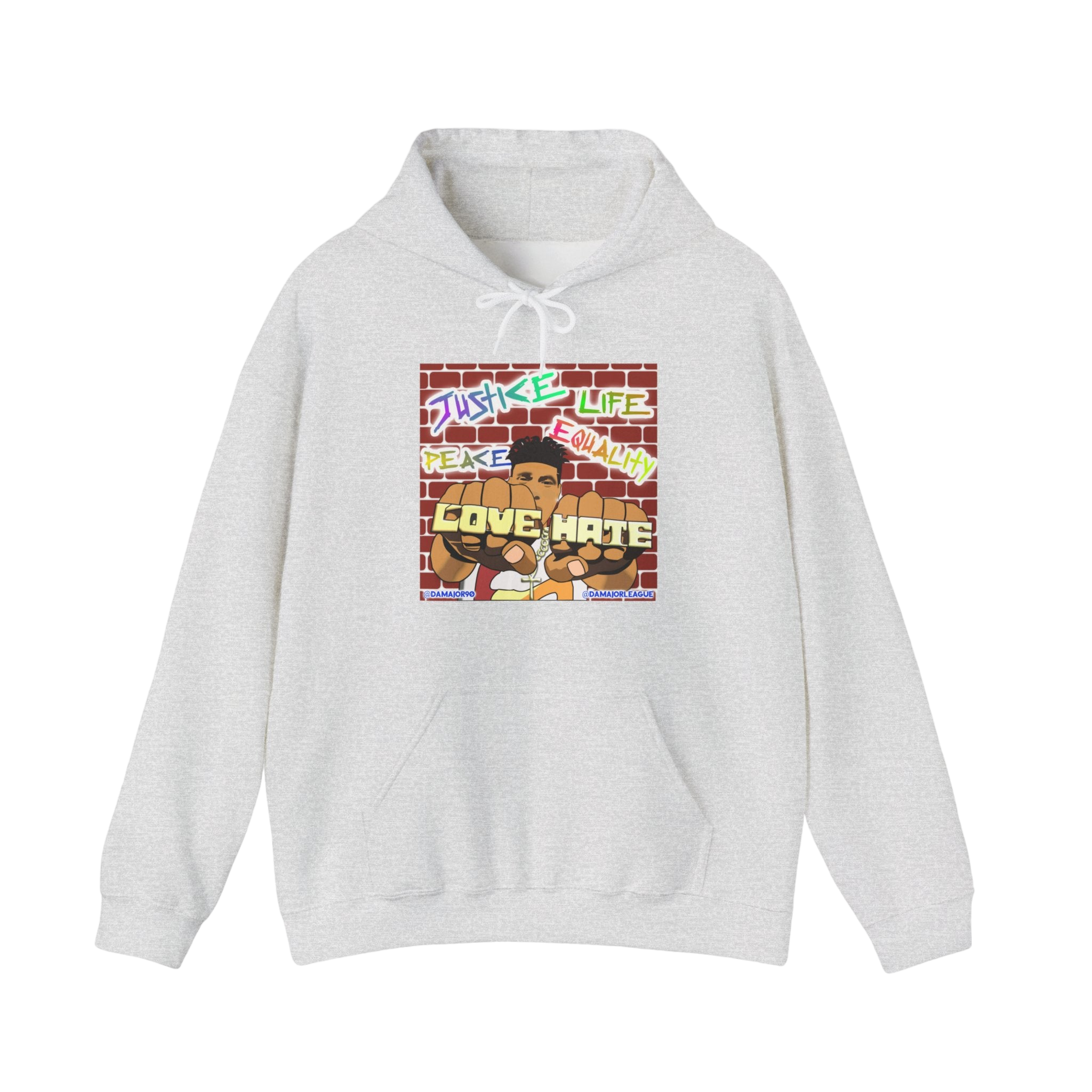 "Love the Hate" Hooded Sweatshirt