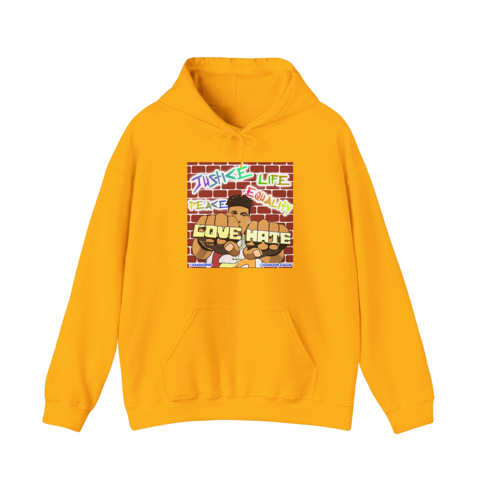 "Love the Hate" Hooded Sweatshirt