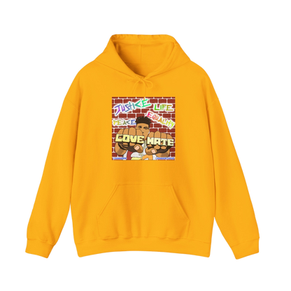 "Love the Hate" Hooded Sweatshirt