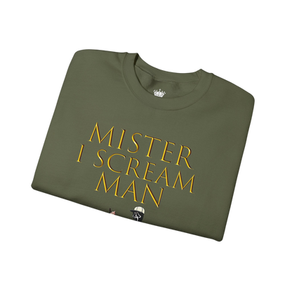 Mister I Scream Man Crewneck Sweatshirt-Unisex Apparel