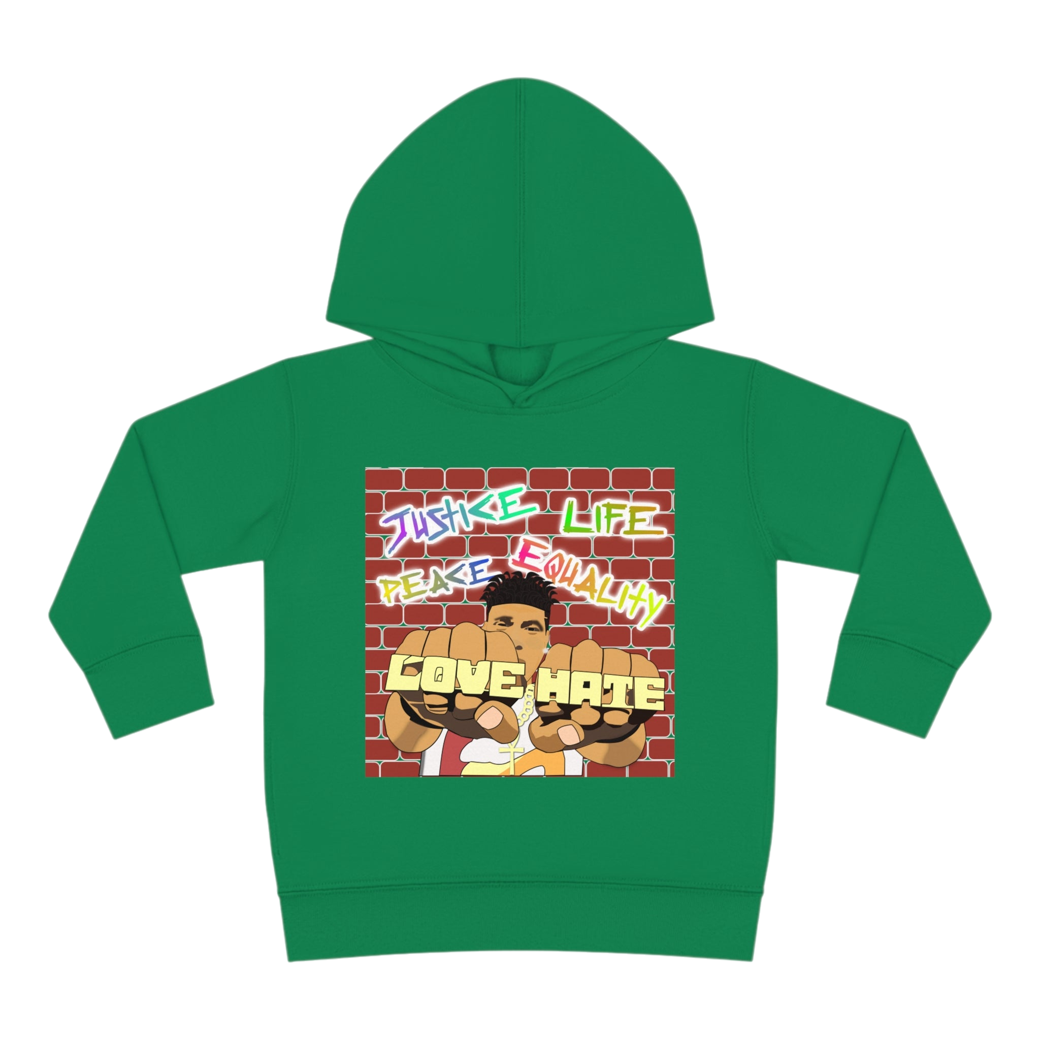 "Love The Hate" Toddler Hoodie