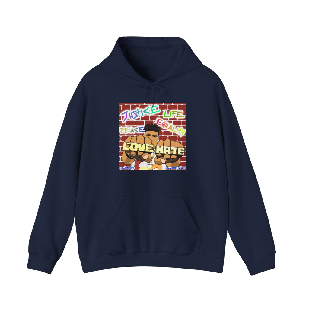 "Love the Hate" Hooded Sweatshirt