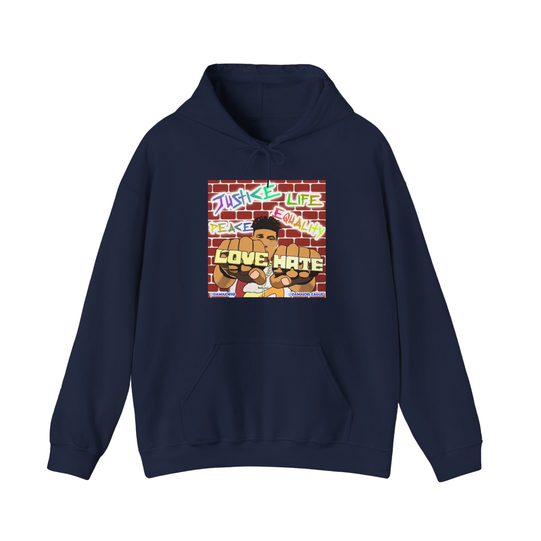 "Love the Hate" Hooded Sweatshirt