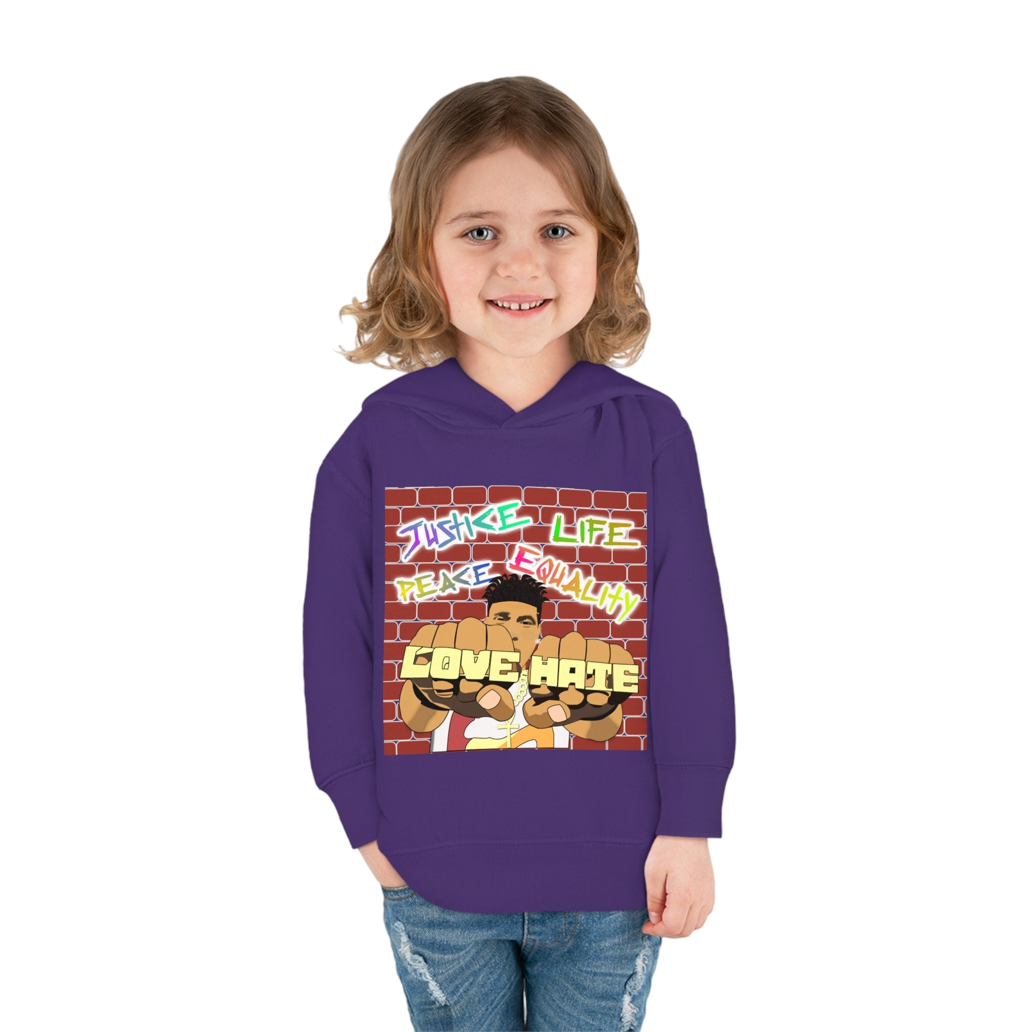 "Love The Hate" Toddler Hoodie